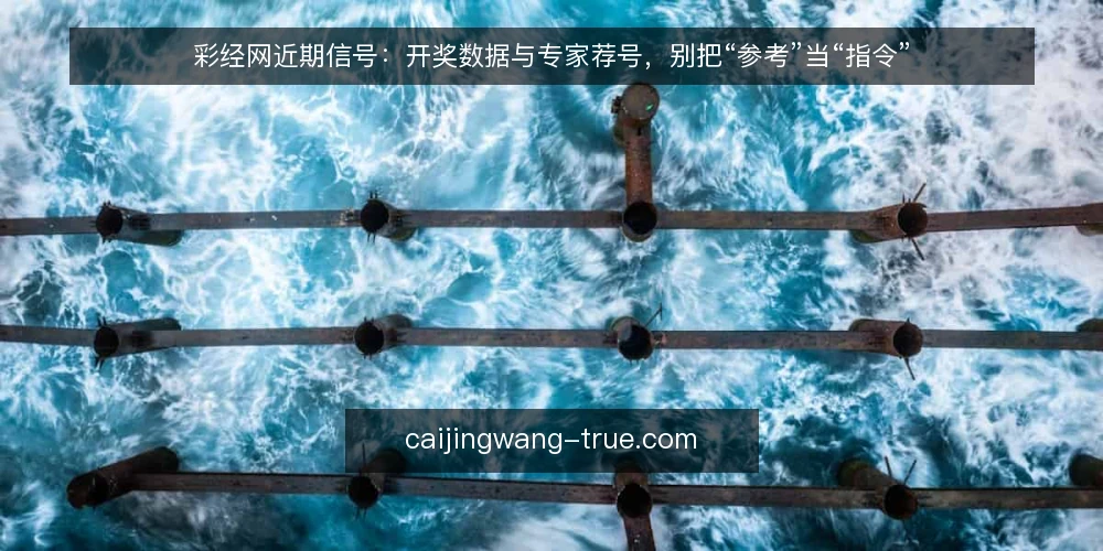 彩经网近期信号：开奖数据与专家荐号，别把“参考”当“指令” — 当前信号：参考与指令的边界在哪里 配图