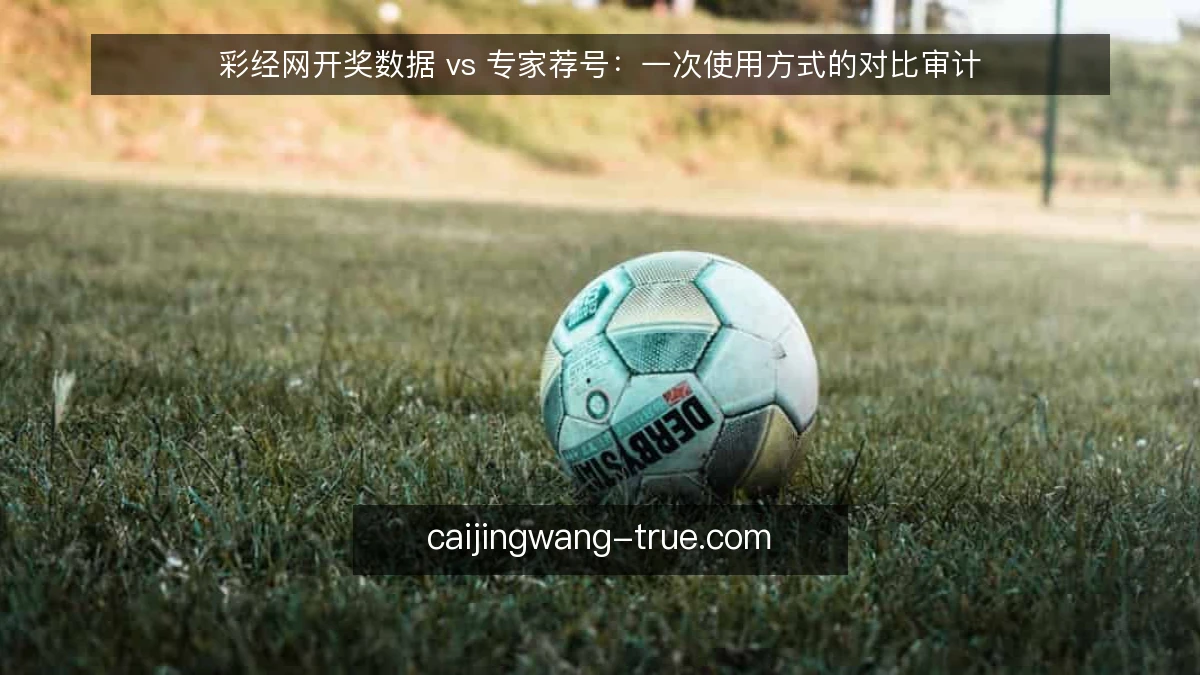 彩经网开奖数据 vs 专家荐号：一次使用方式的对比审计