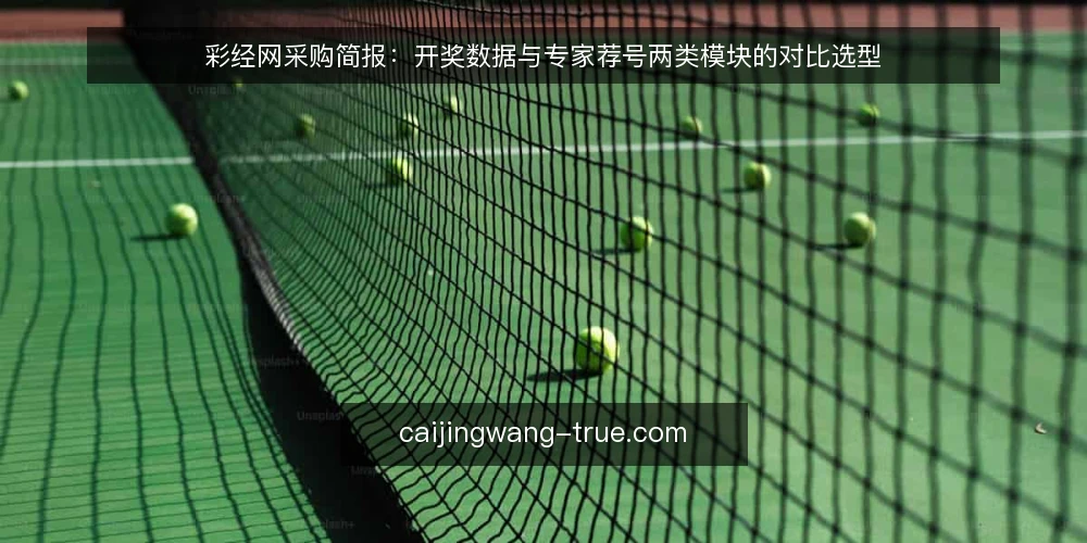 彩经网采购简报：开奖数据与专家荐号两类模块的对比选型 — 先定决策标准：采购要解决什么问题 配图